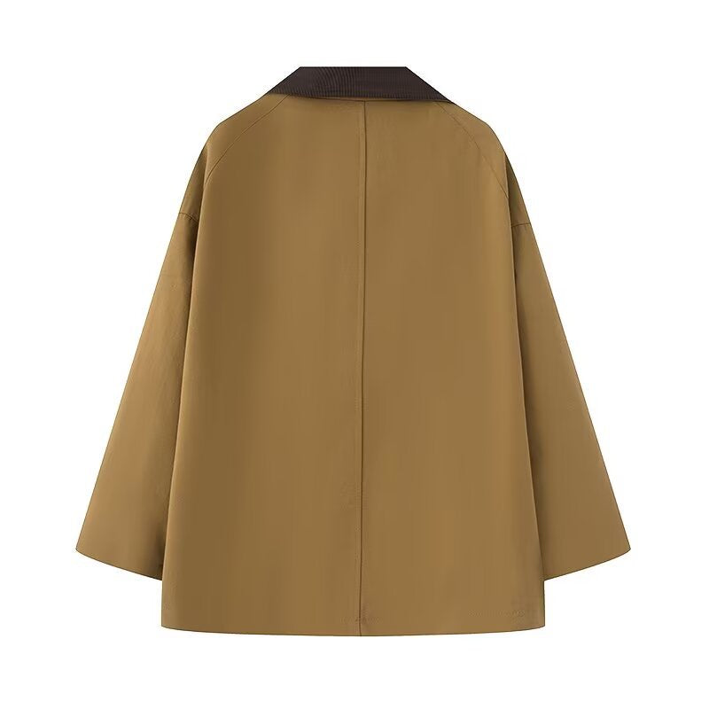 Damen lässige Übergangsjacke mit praktischen Pattentaschen R&B