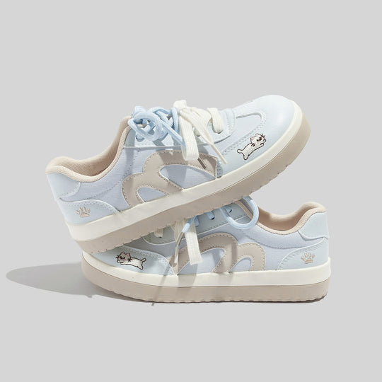 Damen Sneaker mit verspieltem Tiermotiv von R&B