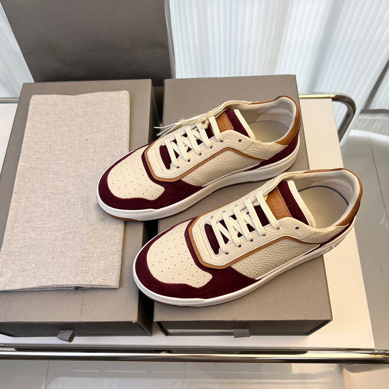 Damen Sportliche Sneaker mit atmungsaktiver Oberflächenstruktur und gepolsterter Innensohle R&B