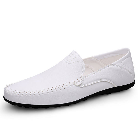 Herren Mokassins aus weichem Leder mit rutschfester Sohle R&B