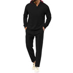 Herren lässiges Hoodie-Set mit innovativem Design und atmungsaktiven Eigenschaften R&B