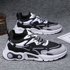 Damen Sportliche Chunky Sneakers mit atmungsaktiver Oberflächenstruktur R&B