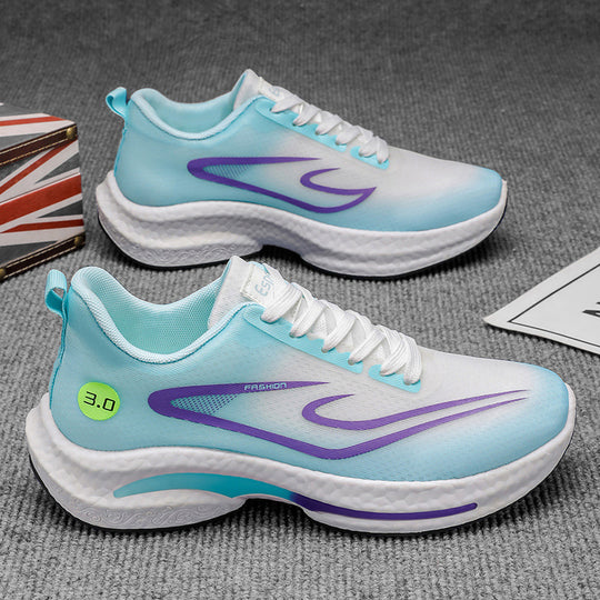 Damen Modische Lauf-Sneaker mit atmungsaktiver Mesh-Oberfläche und innovativer Dämpfung R&B