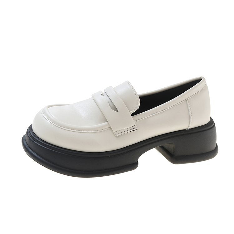 Damen moderner Loafer mit eleganter Schnallenverzierung R&B