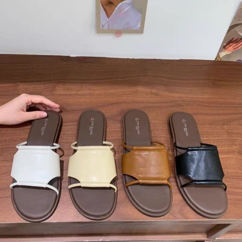 Damen modische Pantoletten mit stilvollen Riemchen und ergonomischem Fußbett R&B