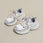 Damen Sportliche Sneakers mit dämpfendem Sohlenprofil und atmungsaktivem Mesh-Obermaterial R&B