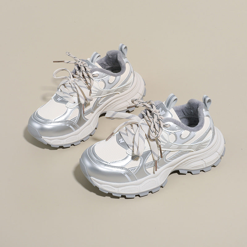 Damen Sportliche Sneakers mit dämpfendem Sohlenprofil und atmungsaktivem Mesh-Obermaterial R&B