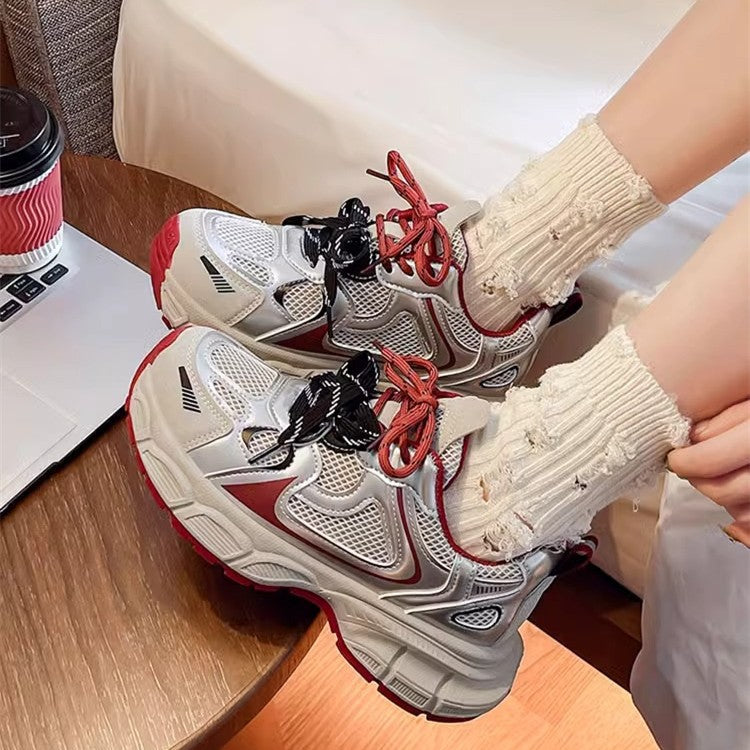 Damen Sportliche Sneakers mit atmungsaktiver Mesh-Oberfläche und federleichtem Dämpfungssystem R&B