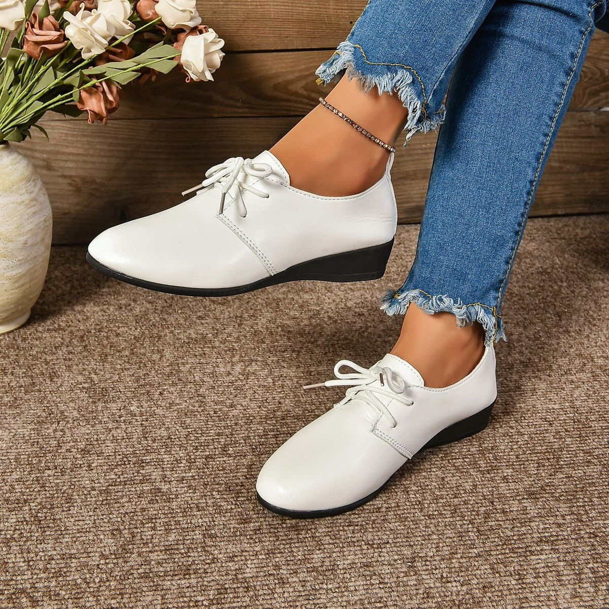 Damen Elegante Schnürschuhe R&B