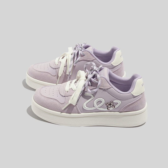 Damen Komfortable Freizeitsneaker mit modischem Stickereidesign R&B