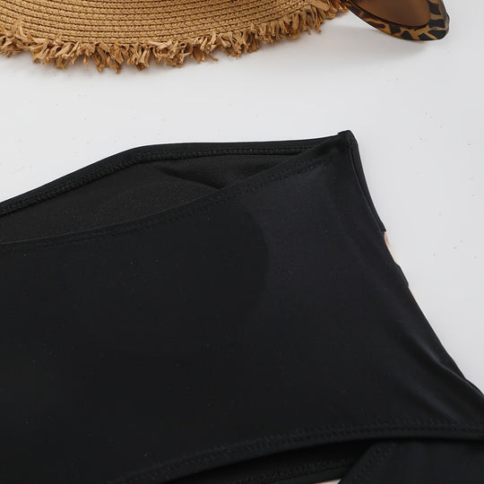 Damen Elegantes Bikini-Set mit tierischem Muster R&B