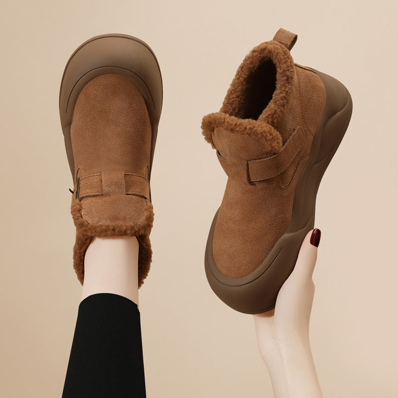 Damen Winterliche Stiefeletten mit kuscheligem Innenfutter R&B