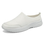 Damen Atmungsaktive Slip-On Freizeitschuhe mit flexiblem Material
