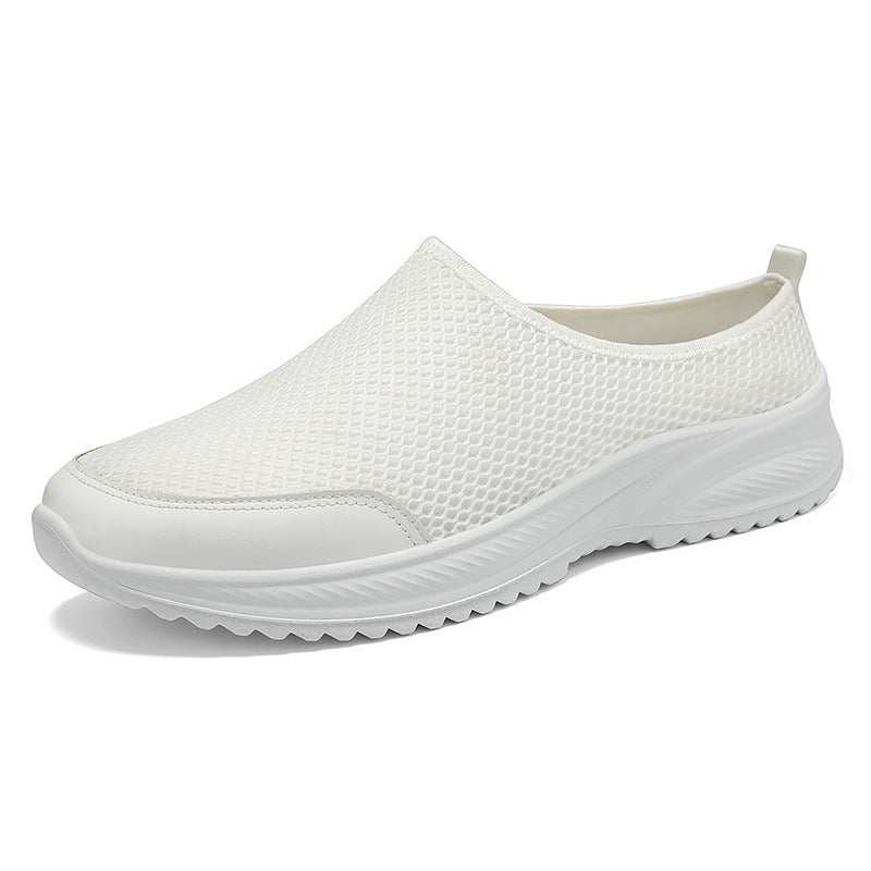 Damen Atmungsaktive Slip-On Freizeitschuhe mit flexiblem Material