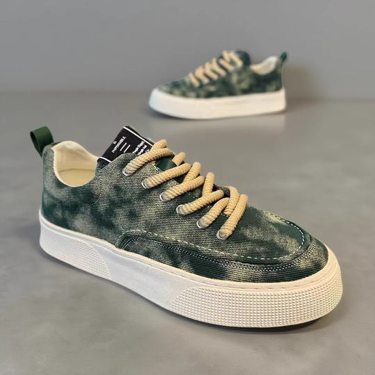 Damen sportliche Sneakers mit stabiler Sohle und modernem Design R&B