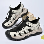 Damen Sportliche Outdoor-Sandalen mit verstellbarem Schnellschnürsystem und rutschfester Sohle R&B