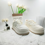 Damen Modische Sneaker mit dickem Komfortprofil