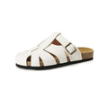 Damen bequeme Sandalen mit modischer Schnallenverzierung
