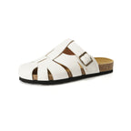 Damen bequeme Sandalen mit modischer Schnallenverzierung
