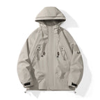 Damen technische Outdoor-Jacke mit verstellbarem Kapuzendesign und praktischen Taschen R&B