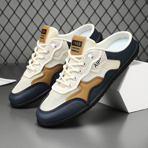 Damen Sportliche Freizeitschuhe mit Netzoberfläche und rutschfester Sohle R&B