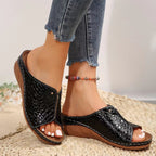 Damen Glänzende und elegante Sandalen