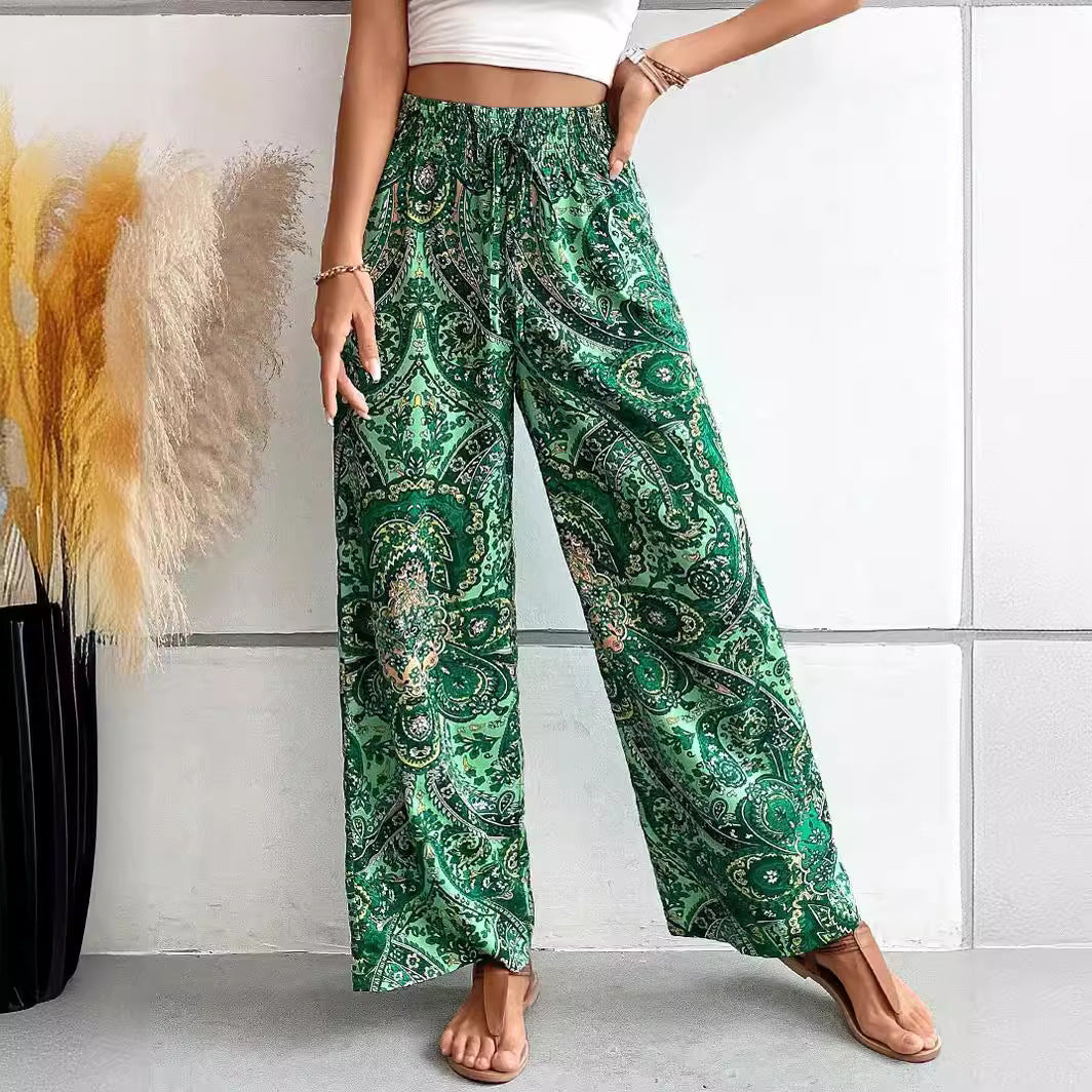Damen Weite Palazzohose R&B