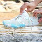 Damen Sportliche Wassersportschuhe mit atmungsaktiver Struktur und flexiblem Schnellschnürsystem
