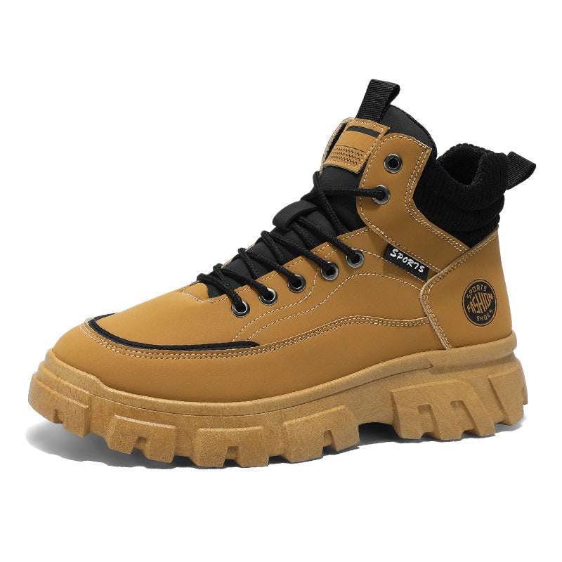 Damen Sportliche High-Top Sneakers mit rutschfester Sohle und dämpfendem Profil