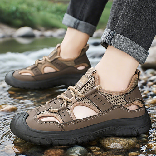 Damen Sportliche Outdoor-Sandalen mit rutschfester Sohle und atmungsaktivem Obermaterial R&B