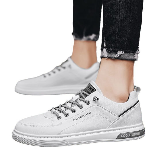 Damen moderne und sportliche Freizeitschuhe mit langlebigem Lederoberteil und atmungsaktiver Sohle R&B