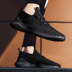 Damen Atmungsaktive elastische Sneakers mit innovativem Schnürdesign R&B