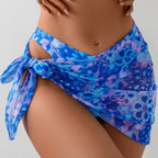 Damen Triangel-Bikini mit Wickelrock R&B
