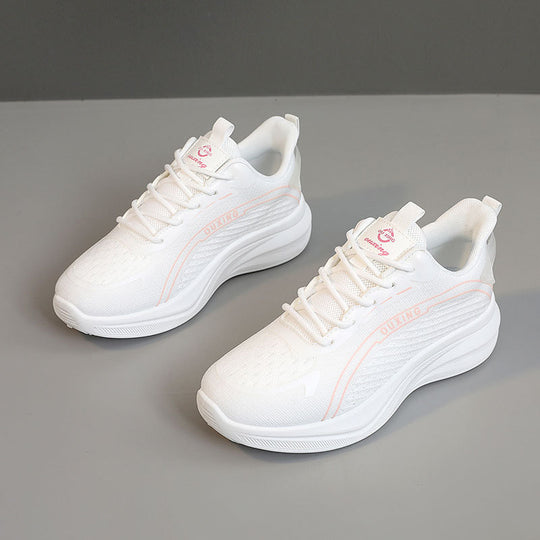 Damen Lauf-Sneaker mit atmungsaktivem Mesh-Obermaterial und dämpfender Sohle R&B