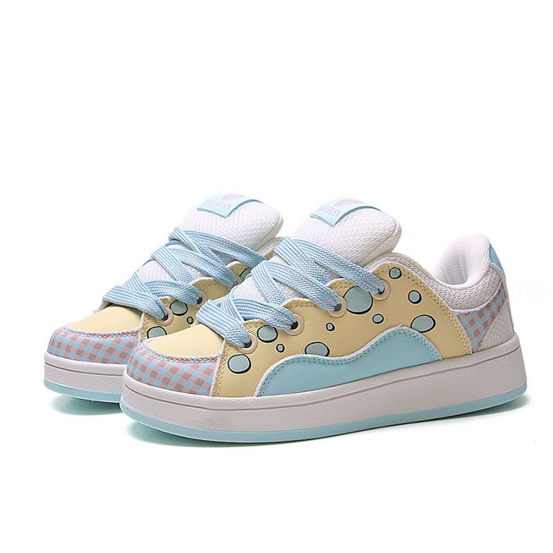 Damen Sneakers mit verspieltem Design und atmungsaktiver Mesh-Oberfläche R&B