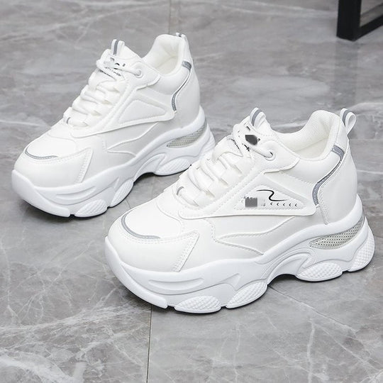 Damen Sportliche Chunky Sneakers mit atmungsaktiven Einsätzen und komfortabler Dämpfung R&B