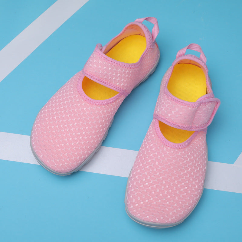 Damen Aquaschuhe mit flexiblem Klettverschluss und rutschfester Sohle R&B