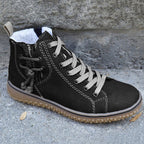Damen Schnürstiefeletten mit gemütlichem Futter und robustem Sohlenprofil R&B