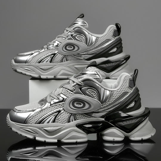 Damen Sportliche Sneakers mit innovativem Dämpfungssystem und futuristischem Design R&B