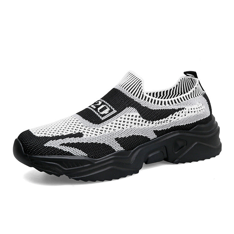 Damen Atmungsaktive Slip-On Sneakers mit elastischem Schaft R&B