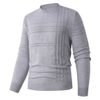 Herren feiner Strickpullover mit strukturiertem Design R&B