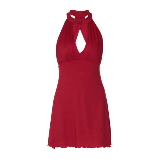 Damen Neckholder Sommerkleid R&B