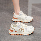 Damen Lauf- und Freizeitschuhe mit atmungsaktiver Mesh-Oberfläche und dämpfender Sohle R&B