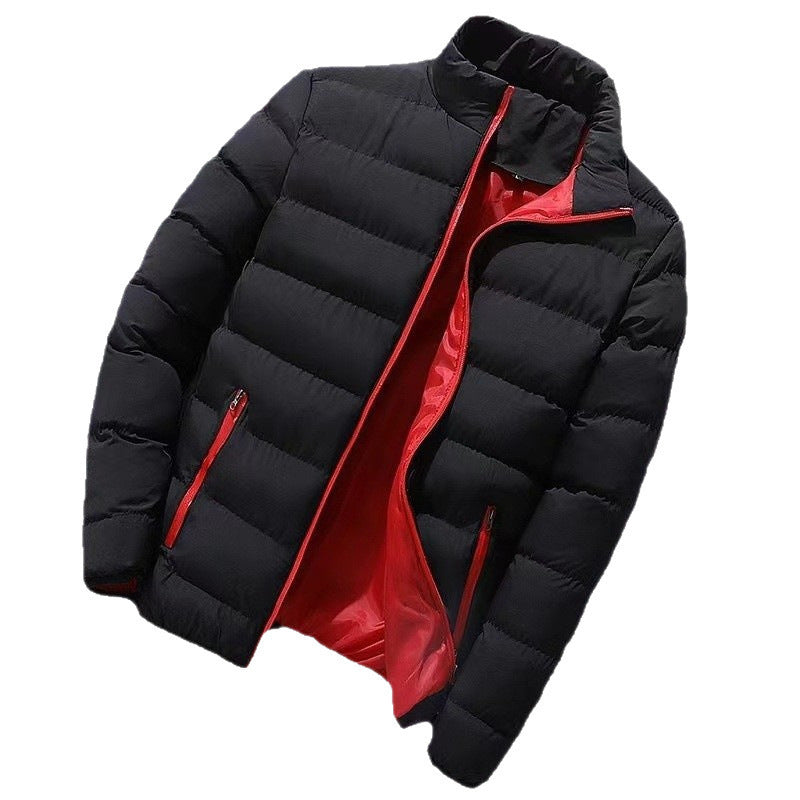 Herren nan gesteppte Thermojacke mit hohem Stehkragen und wasserabweisender Außenhülle R&B