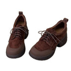 Damen Chunky Sneakers mit markantem Profil und hohem Absatz R&B