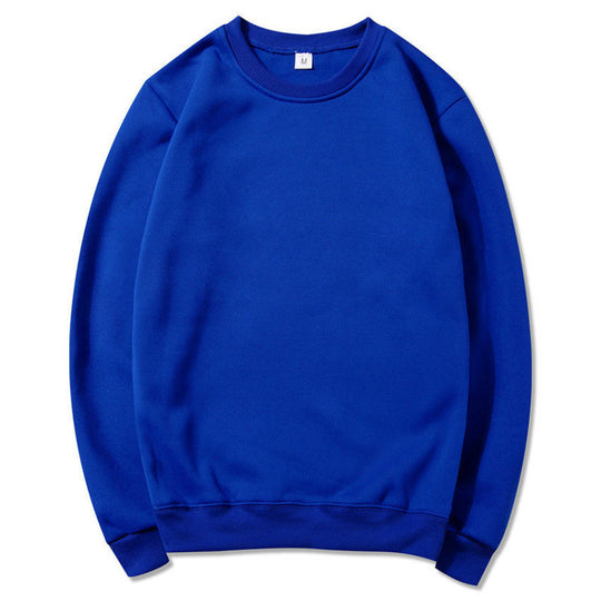 Damen Sweatshirt aus weichem Baumwollmaterial mit Rundhalsausschnitt R&B