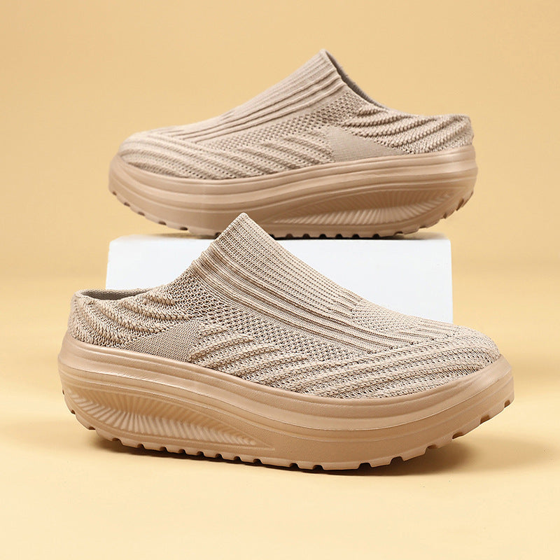 Damen Atmungsaktive Slip-On Clogs mit ergonomischem Design