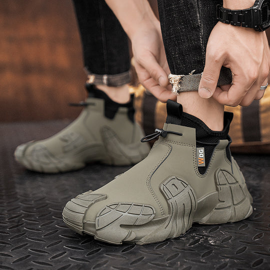 Herren robuste Outdoor Boots mit stabiler Sohle R&B