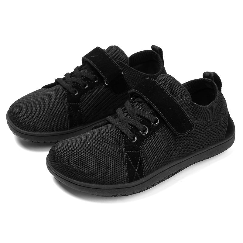 Damen nan Strick-Sneaker mit adaptiver Passform, einhändigem Klettverschluss und flexibler Abrollsohle R&B