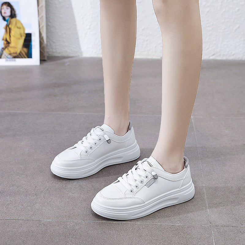 Damen Sportliche Sneakers mit hochgezogener Sohle und atmungsaktiver Mesh-Oberfläche R&B